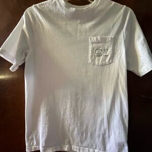 Vineyard Vines White Pocket T-Shirt